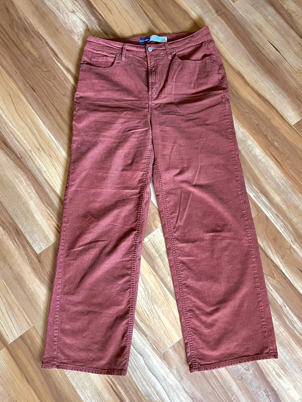 Old Navy Sky-Hi Wide Leg Corduroy Pants